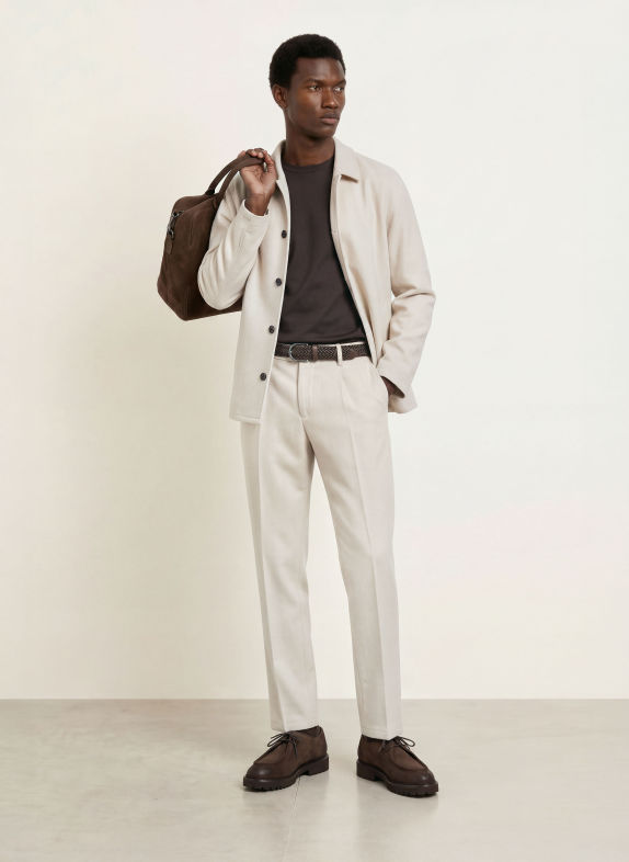 PROFUOMO Chino Regular Fit BEIGE / CREME