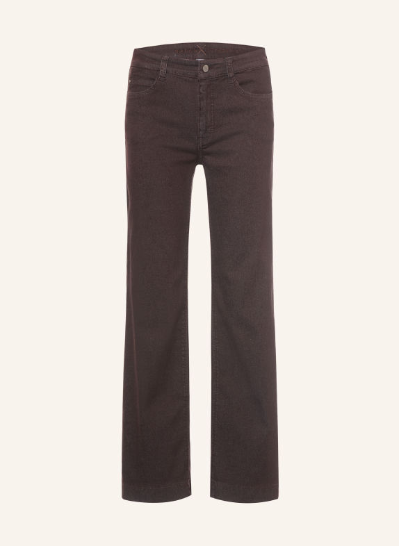 MAC Wide leg jeans DREAM WIDE D799 brown rinsed