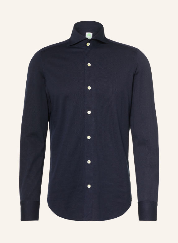 FINAMORE 1925 Hemd TORONTO SERGIO Slim Fit DUNKELBLAU
