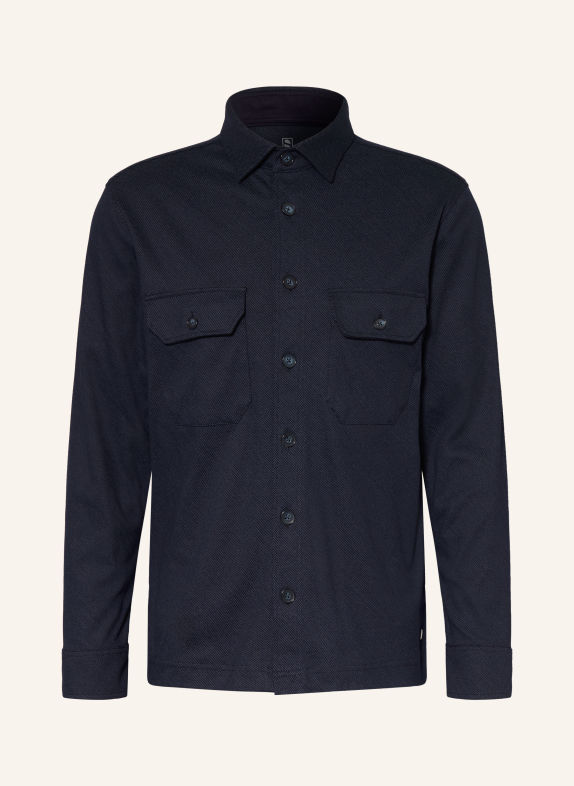 DESOTO Overjacket aus Jersey DUNKELBLAU