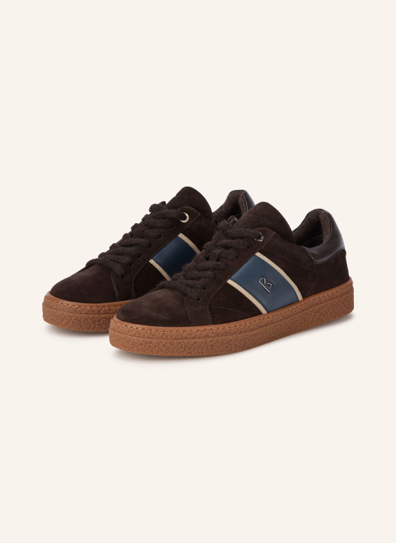 BOGNER CLEVELAND 15 Sneakers DARK BROWN / TAUPE / BLUE