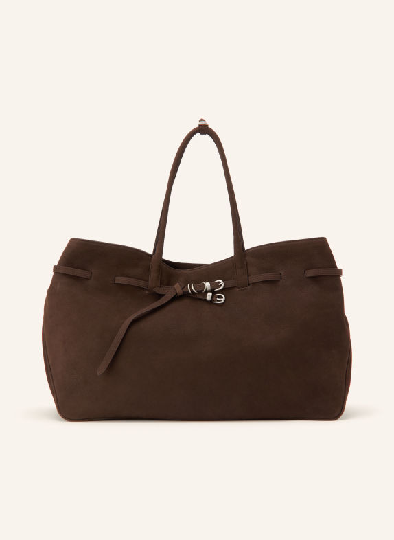 MARGE SHERWOOD Shopper GRANDMA USED BAG XL DUNKELBRAUN
