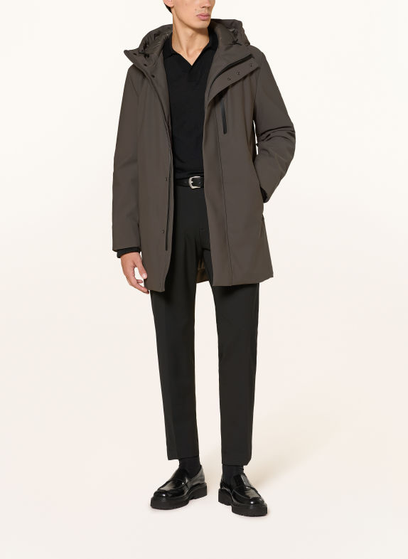 STRELLSON Parka TAUPE / BLACK