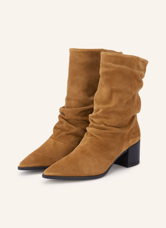 COPENHAGEN STUDIOS Laarsjes CPH292 COGNAC