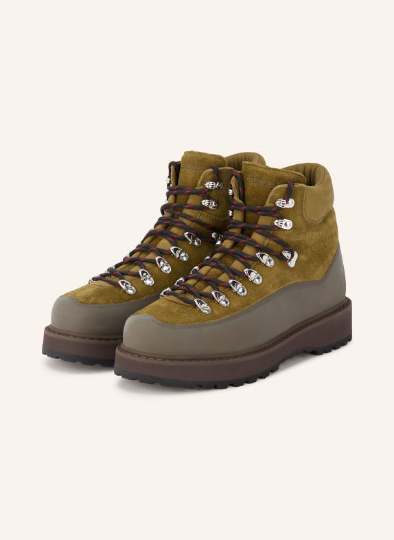 DIEMME Schnürboots ROCCIA OLIV / GRAU