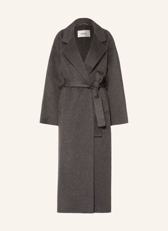 ARMA Wool coat DARK GRAY