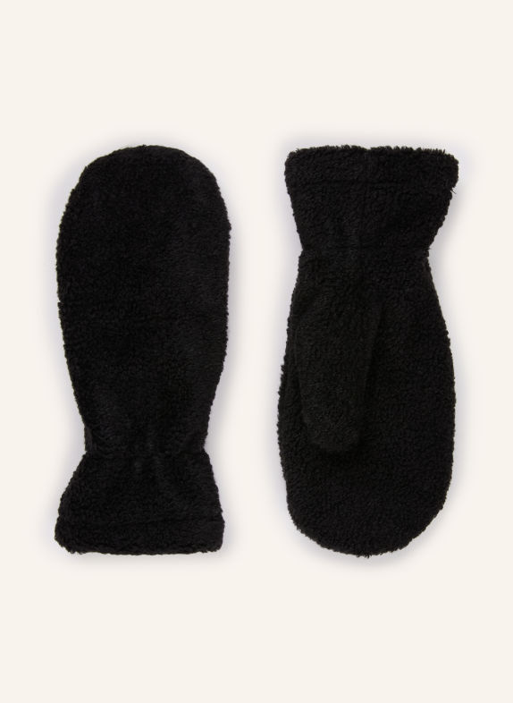 LOEVENICH Plush Mittens BLACK