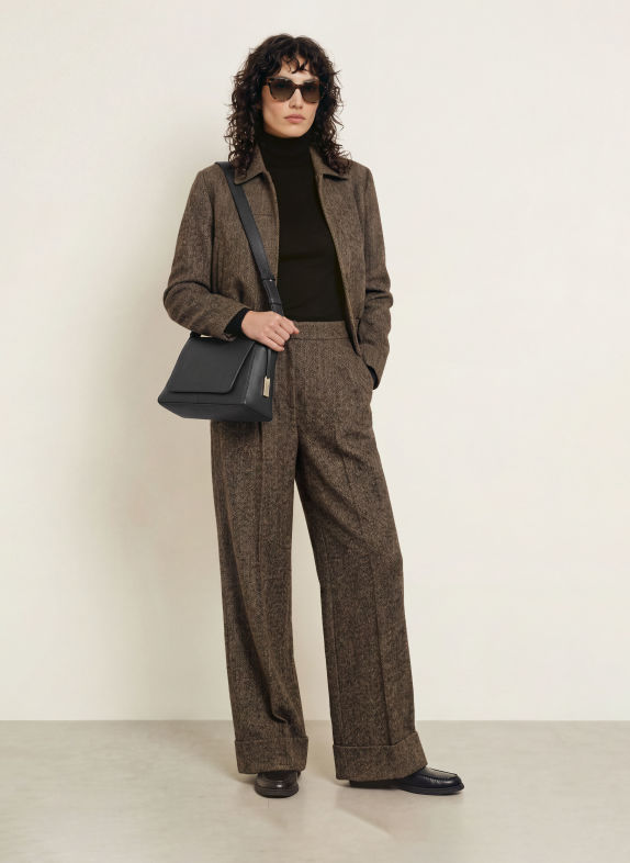 BOSS Kabelka přes rameno AMELINE ČERNÁ