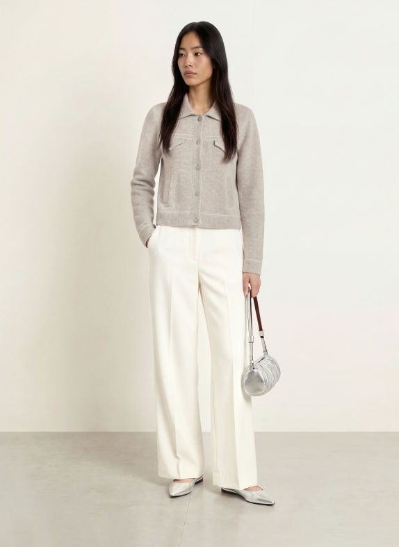 REPEAT Cardigan GRAY