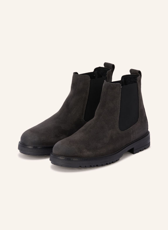Marc O'Polo Chelsea boots DONKERGRIJS / ZWART