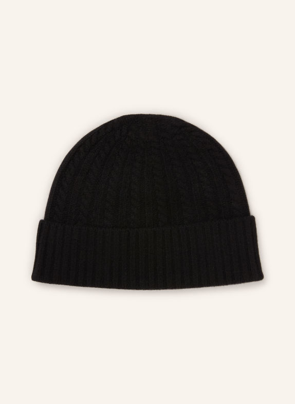 S.MARLON Cashmere Hat BLACK