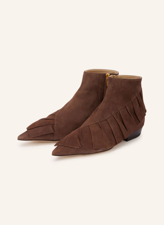 JW ANDERSON Bottines MARRON