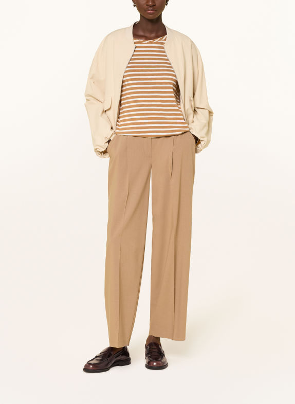 Smith & Soul Sweatshirt COGNAC / BLANC