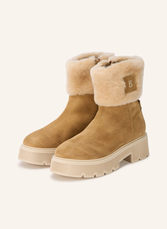 BOGNER Boots TURIN 6 D BEIGE / GOLD