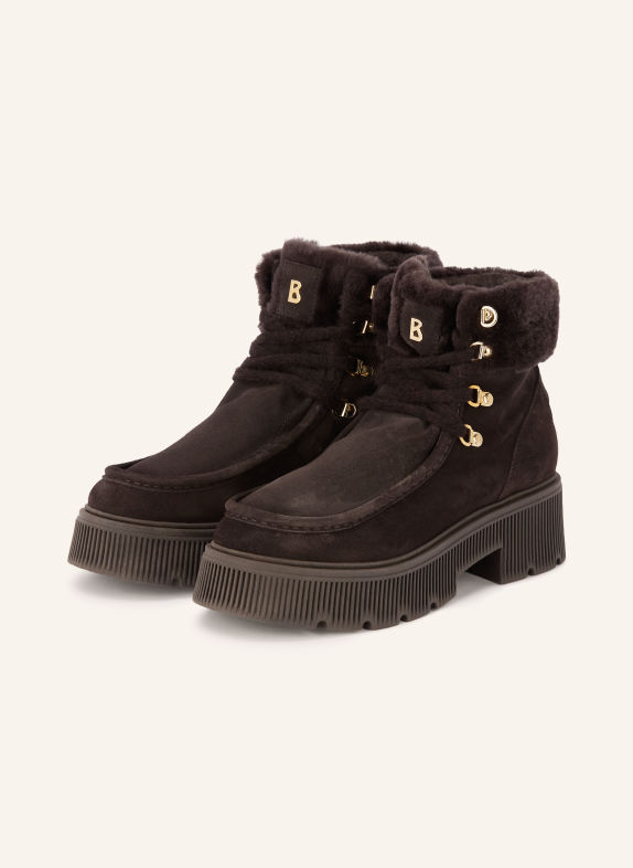 BOGNER TURIN 10 B Lace-up boots DARK BROWN