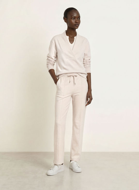 REISS Pantalon de survêtement JEMMA GRIS CLAIR