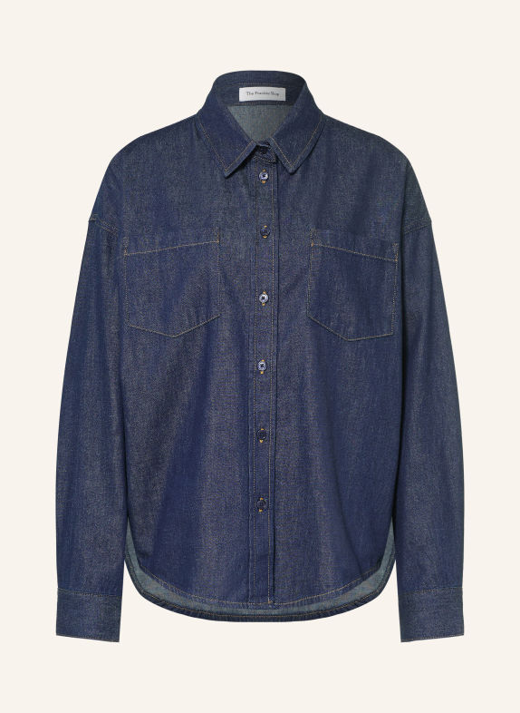 The Frankie Shop Denimblouse DEIRA DONKERBLAUW