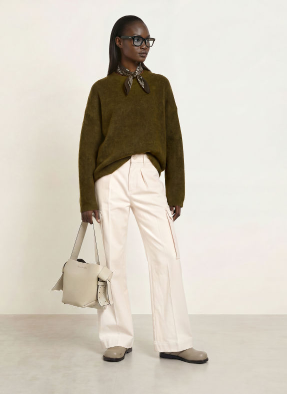 The Frankie Shop Pullover TIMEA mit Mohair OLIV