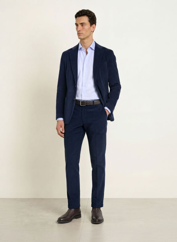 van Laack Overhemd VL-RIVARA-TF Tailored Fit LICHTBLAUW