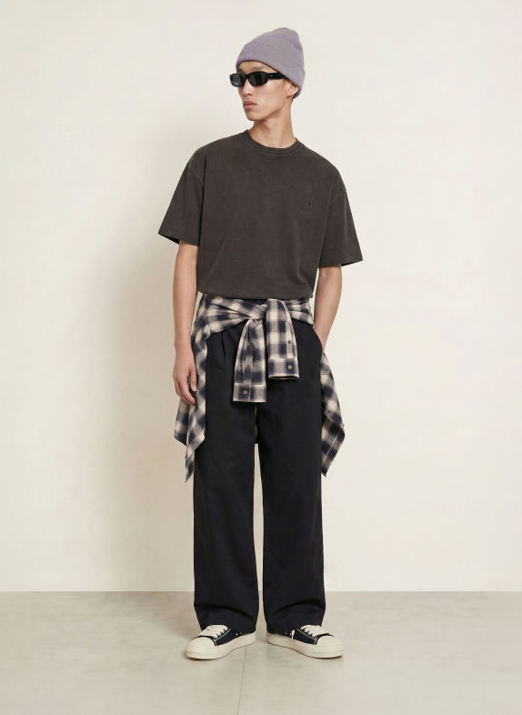 carhartt WIP LAMBERT T-shirt BLACK