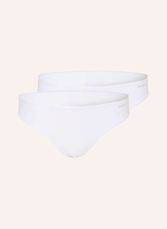 Skiny 2-Pack Slips ADVANTAGE COTTON STRETCH WHITE