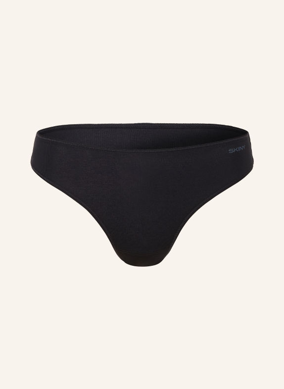 Skiny 2-pack slips ADVANTAGE COTTON STRETCH ZWART