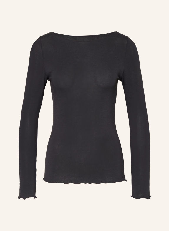 Skiny Haut à manches longues CASHMERE DELUXE NOIR