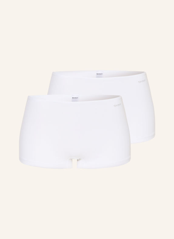 Skiny 2-Pack of SKINY ADVANTAGE COTTON STRETCH Panties WHITE