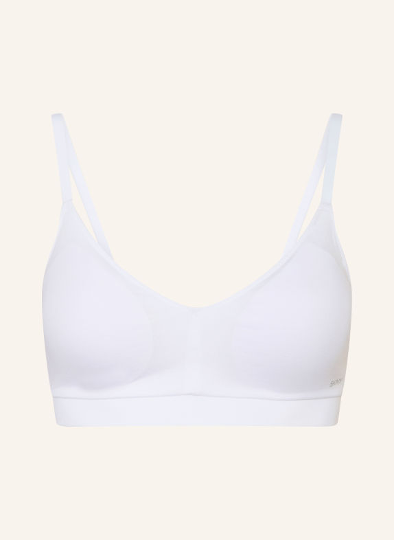 Skiny Cotton Stretch Bralette WHITE