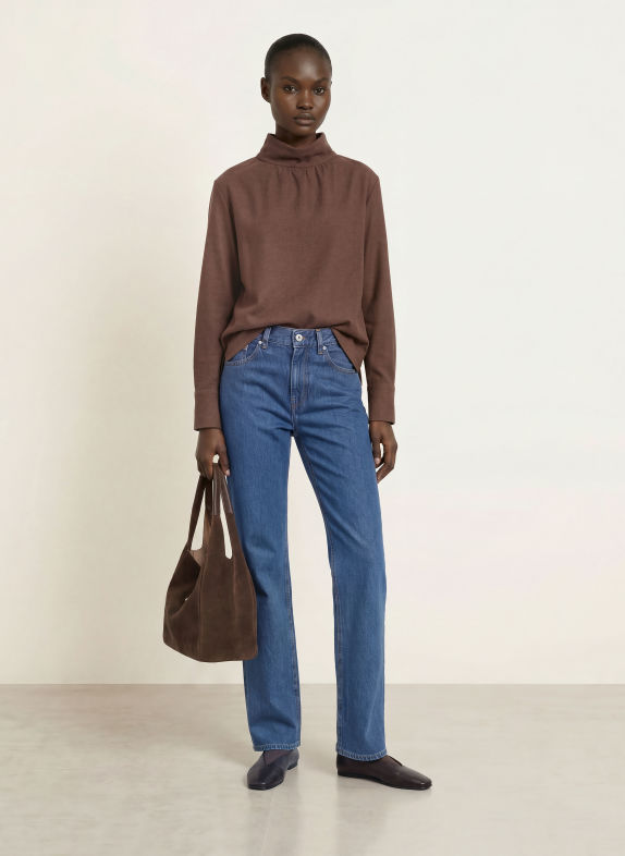 lilienfels Shirt blouse BROWN