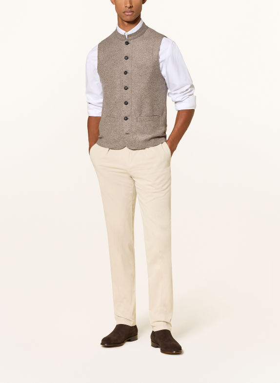 MAERZ MUENCHEN Gebreid vest BRUIN