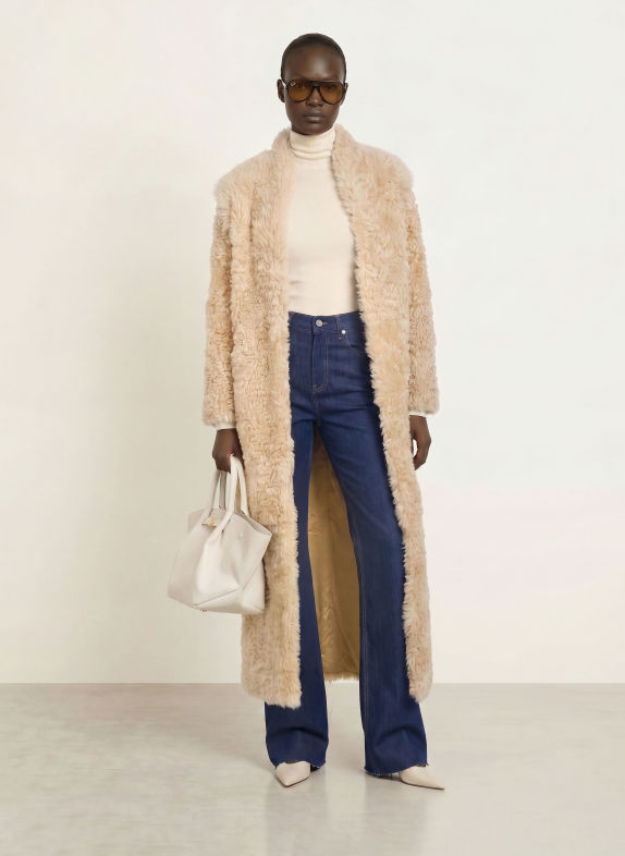 ALMADA LABEL CLAUDIE Coat CREAM