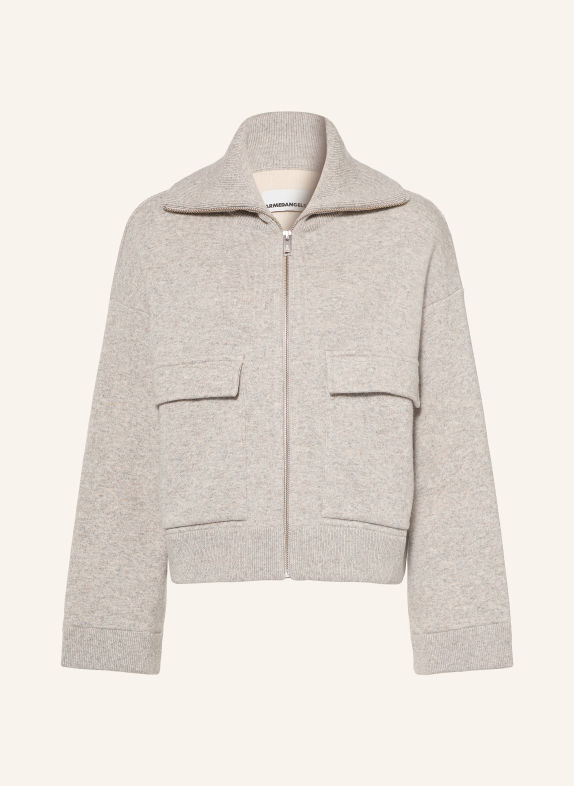 ARMEDANGELS Gebreid vest LICHTGRIJS