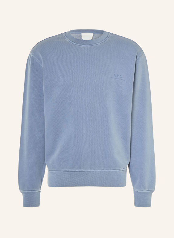 A.P.C. Sweatshirt FERNANDO BLAUWGRIJS