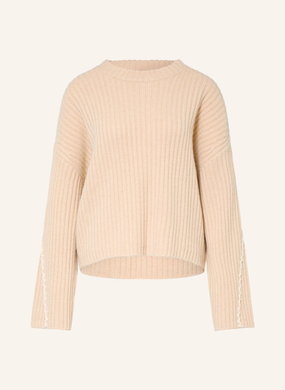 KUJTEN Cashmere-Pullover ILANA BEIGE