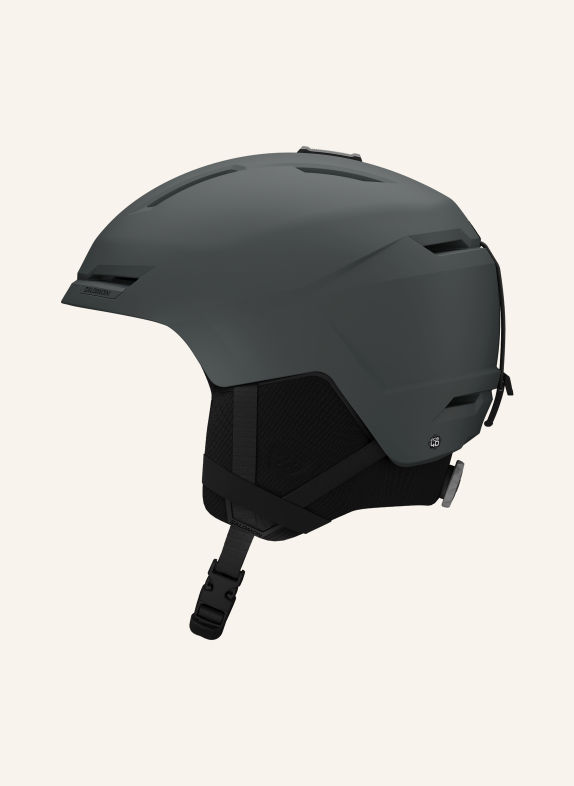 SALOMON Skihelm PIONEER 3 DONKERGRIJS