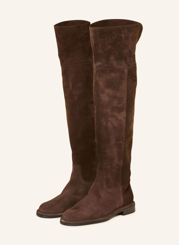 KENNEL & SCHMENGER Overknee laarzen LIARA MARRON FONCÉ