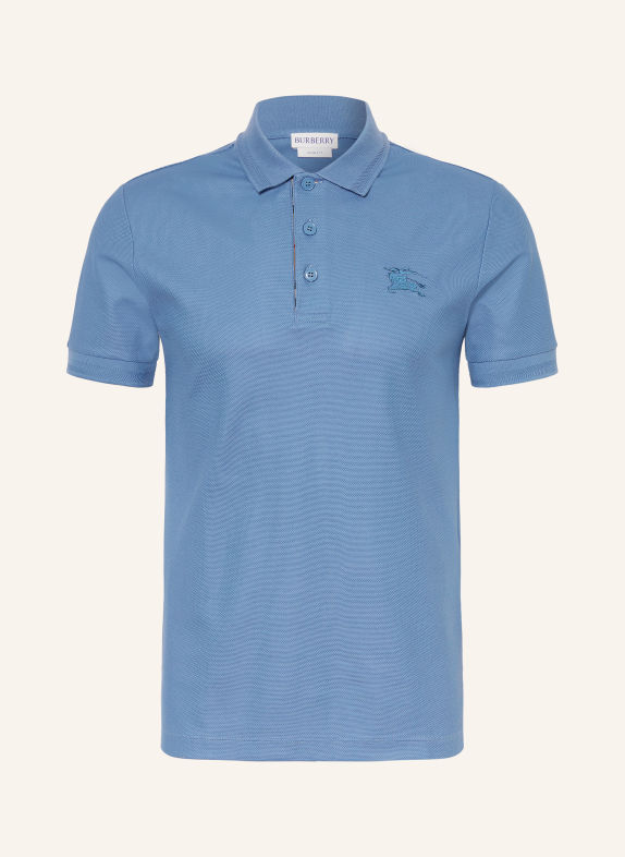 BURBERRY Piqué-poloshirt EDDIE BLAUW