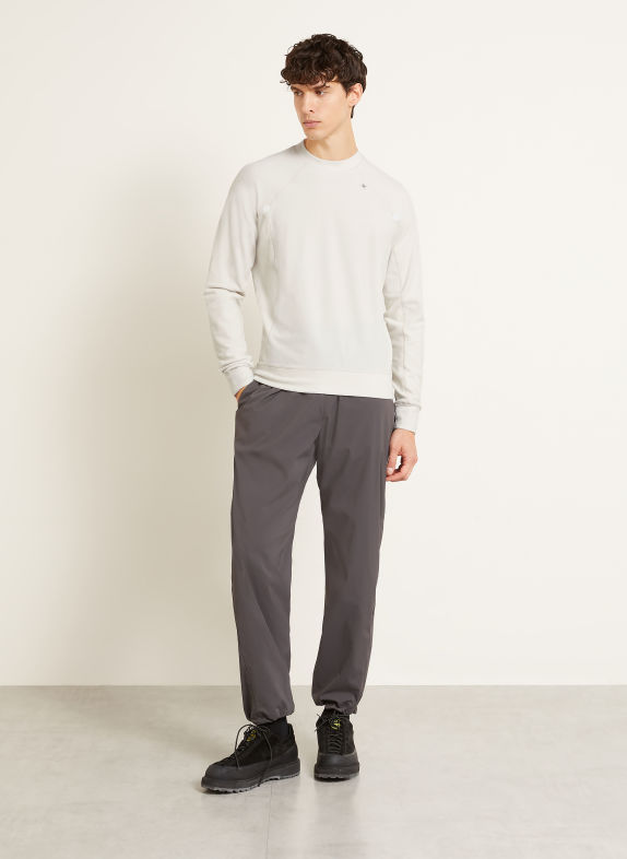 STONE ISLAND Fleece-shirt STELLINA CRÈME