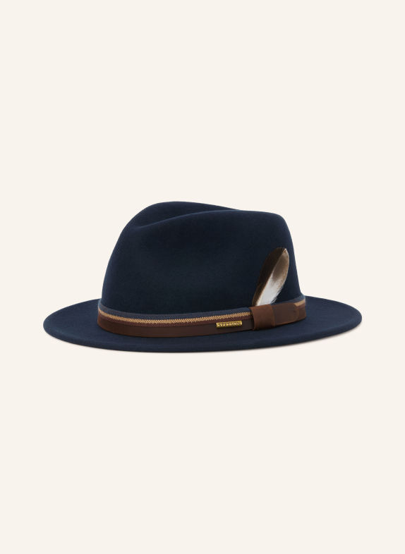 STETSON Kapelusz GRANATOWY / CIEMNOBRĄZOWY / BEŻOWY