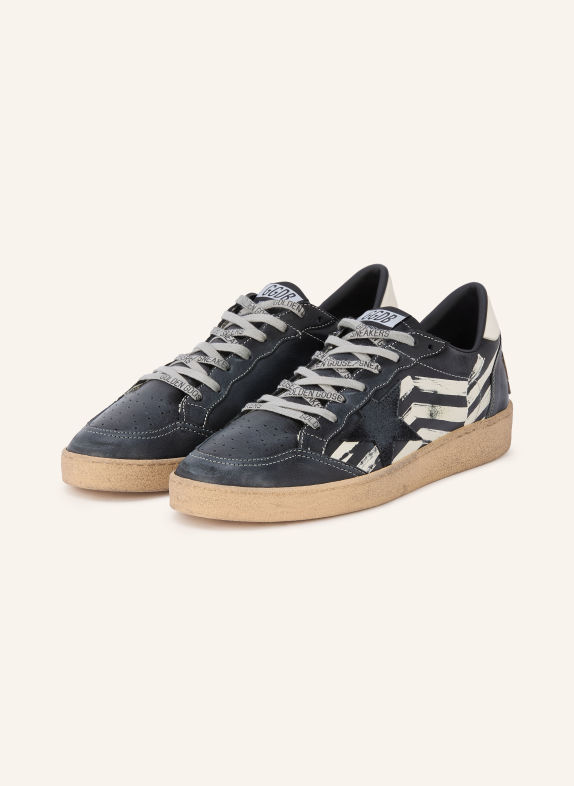 GOLDEN GOOSE Sneaker BALL STAR SCHWARZ / WEISS