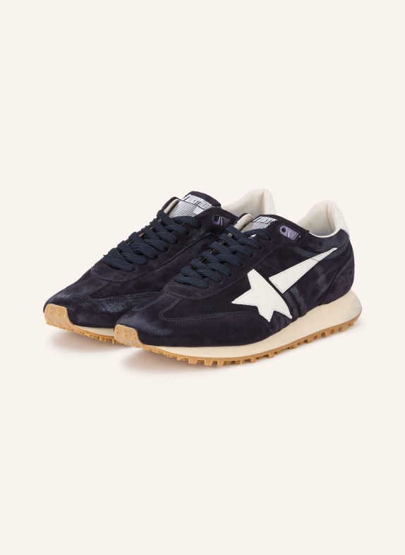 GOLDEN GOOSE Sneaker RUNNING MARATHON DUNKELBLAU / ECRU