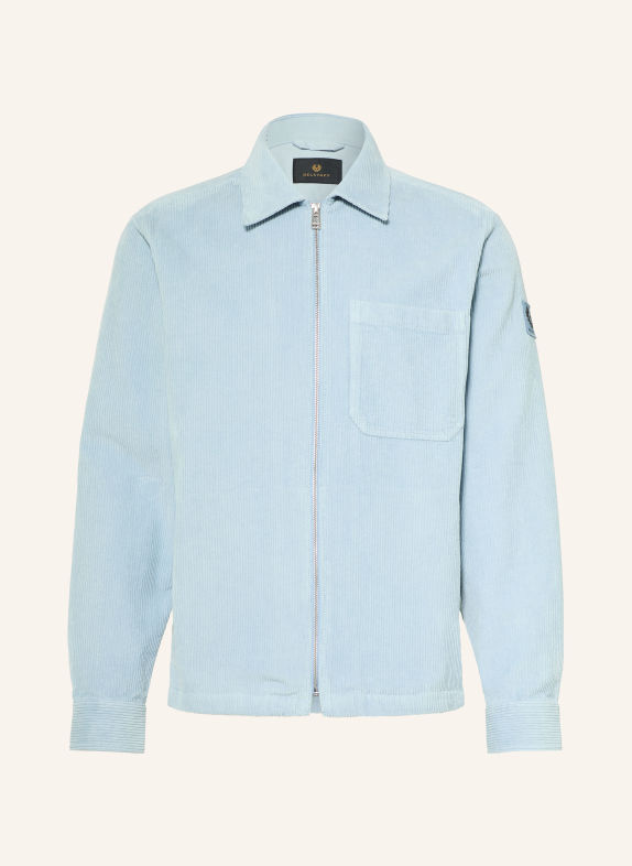 BELSTAFF Cord-Overjacket VALVE HELLBLAU
