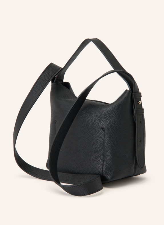 LONGCHAMP Skuldertaske LE CADENCE SMALL SORT / GULD
