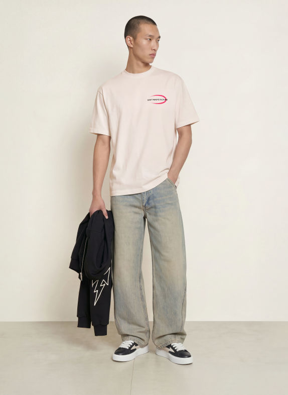 don't waste culture T-shirt LIRA WIT
