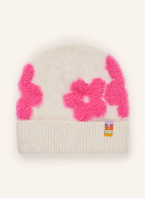 Barts CRISSIE Hat CREAM / NEON PINK