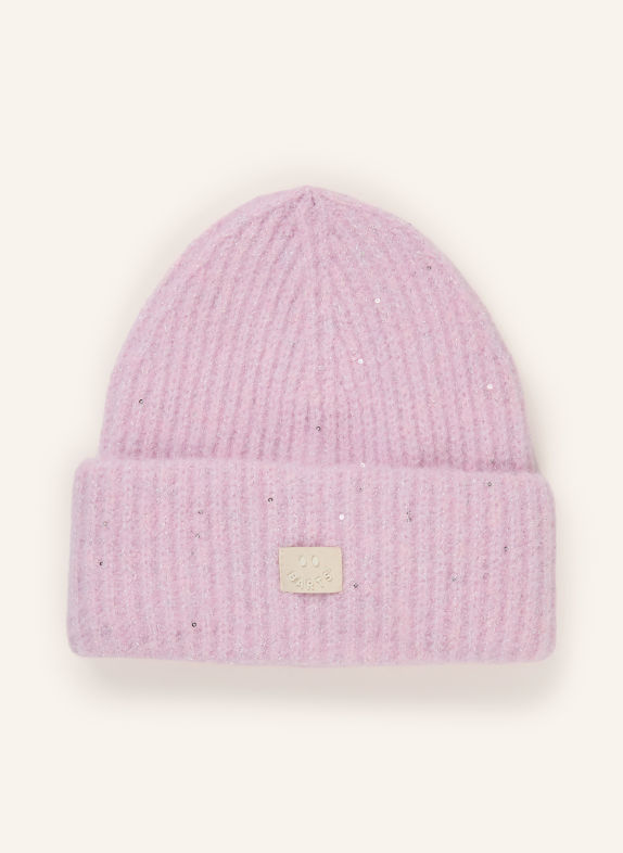 Barts GLITSCH Hat with sequins and glitter yarn PINK