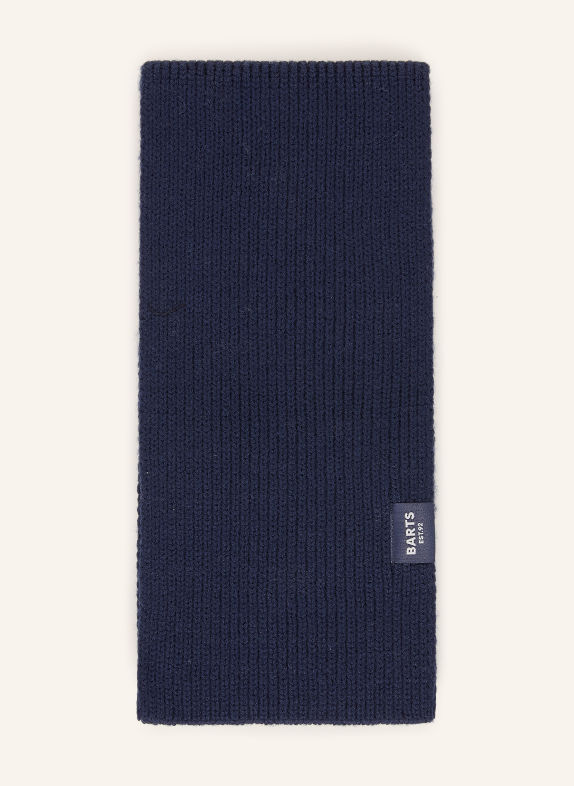Barts MAKALYN Scarf Made of Merino Wool DARK BLUE