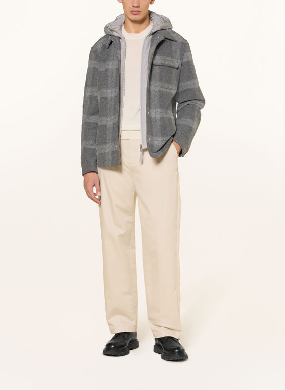 JOOP! JEANS Jachetă BARFORD GRI / GRI DESCHIS