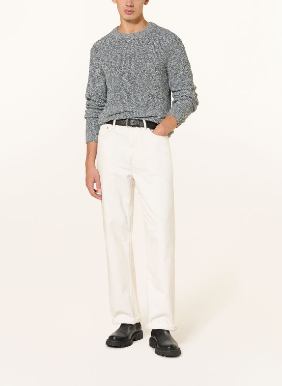 JOOP! JEANS Pullover GADI HELLBLAU / WEISS / SCHWARZ